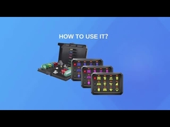 4 Gang Ford Schalter-Panel durch die Schaltkreis-Steuerung System Relais-System & Wipe Lichter Rocker-Schalter