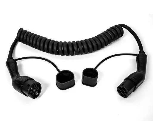 Wallbox EV-Ladegerät-Verlängerungskabel, 3-Phasen-PVC-Typ-2-Ladekabel