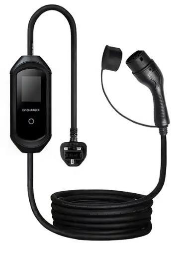 IP55 Typ 2 Portable EV-Ladegeräte 3,5 kW 7 kW Zuhause Leichtgewicht Einfache Installation