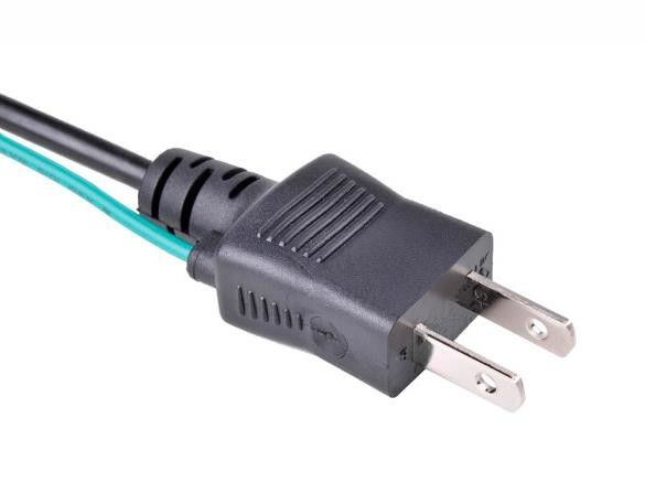 6 Fuß internationale Netzkabel 125 V 2-polige japanische Netzkabel