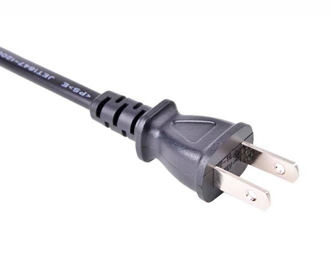 6 Fuß internationale Netzkabel 125 V 2-polige japanische Netzkabel