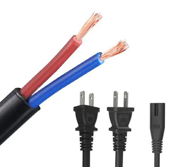 PVC NEMA Japan Netzkabel Typ C13 18awg Verlängerungskabel