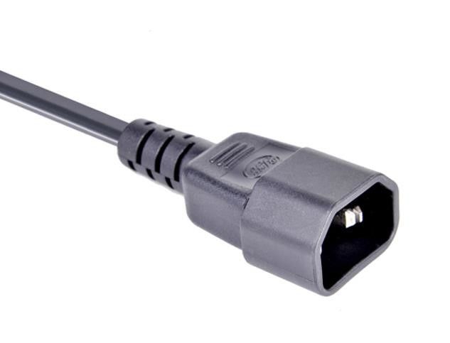 300V Japan Wechselstrom schnürt drei des Stecker-3 AWG-Lehre Kern-Erweiterungs-des Stromkabel-18