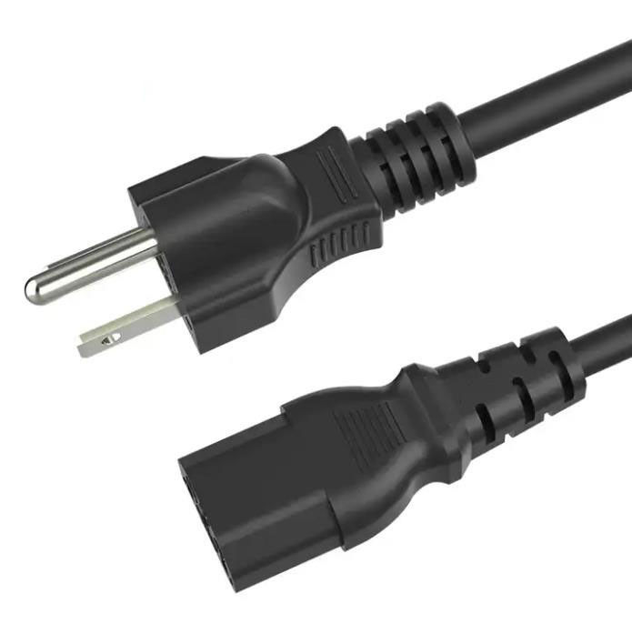 300V Japan Wechselstrom schnürt drei des Stecker-3 AWG-Lehre Kern-Erweiterungs-des Stromkabel-18