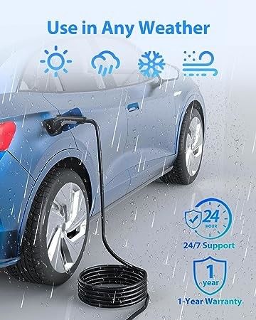 Wallbox EV-Ladegerät-Verlängerungskabel, 3-Phasen-PVC-Typ-2-Ladekabel