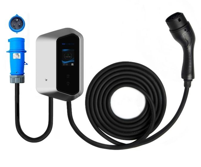 Typ 2 AC 16A 32A Schnellladestation für Elektroautos 250-480v