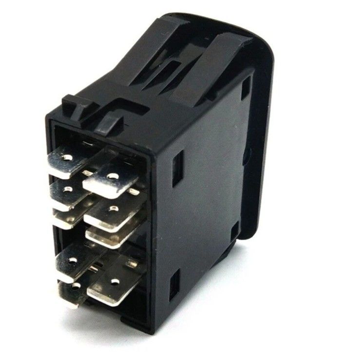 Custom Mini Rocker Schalter 12v Icon In Out 9 Pin On Off auf L-Serie