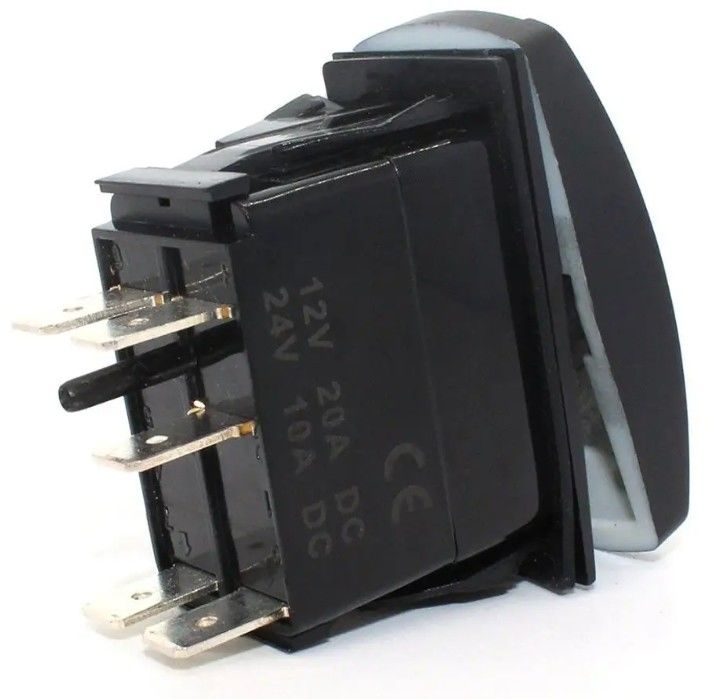 Dc 24v 10a 20a Safety Rocker Schalter Auto Boot Marine Schalter Druck Laser 12v