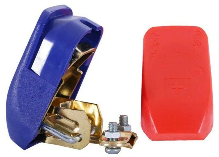 1 Paar 12V Auto Schnellentladung Batterie Trennschalter Klemmen Steckverbinder Automotive Inline Sicherung Halter