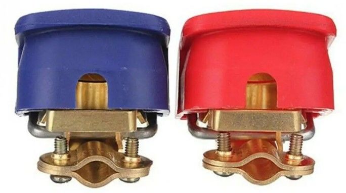 1 Paar 12V Auto Schnellentladung Batterie Trennschalter Klemmen Steckverbinder Automotive Inline Sicherung Halter
