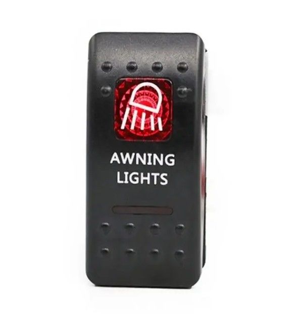 12V 24V Beleuchtete Blaue Led-Licht Symbol Wasserdichte Laser On/Off Boot Rocker Schalter Für Auto Boot Marine RV