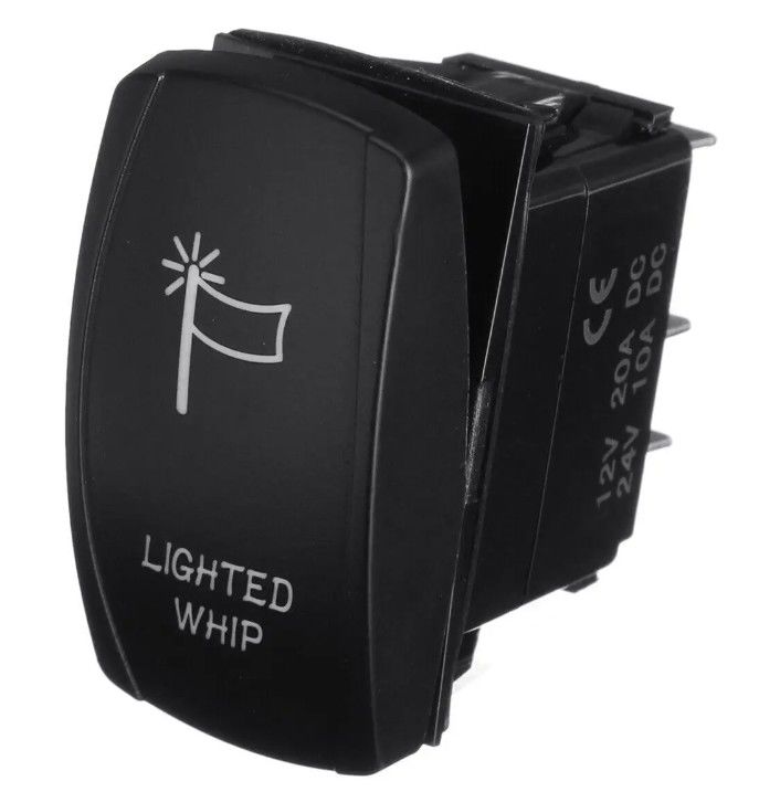 12V 24V OEM angepasstes Symbol Marine Led Wasserdicht 24 Volt Marine 4 Pin 5Pin Onoffon Rocker Schalter