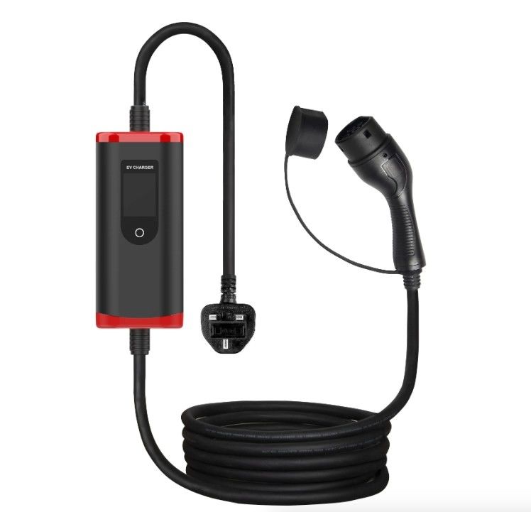 Elektroauto 32A 7Kw TYPE 2 Ev Ladestation Portable Ev Ladegerät mit Bildschirmverstellbar