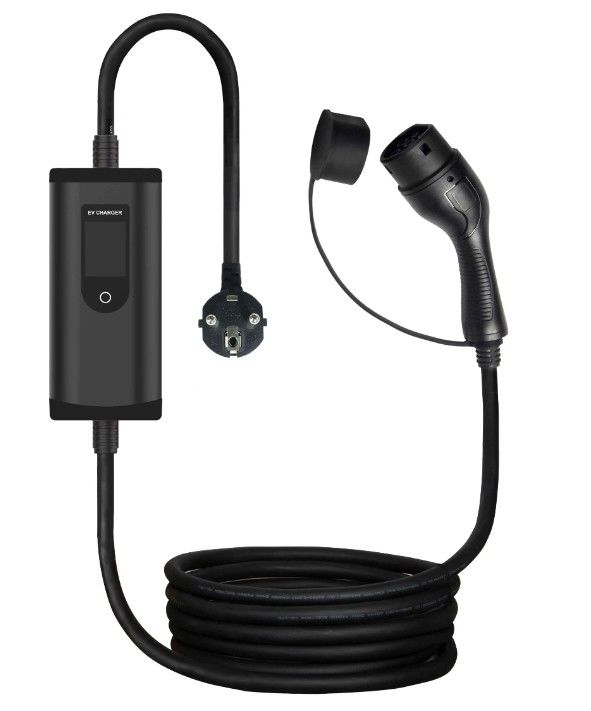 Elektroauto 32A 7Kw TYPE 2 Ev Ladestation Portable Ev Ladegerät mit Bildschirmverstellbar