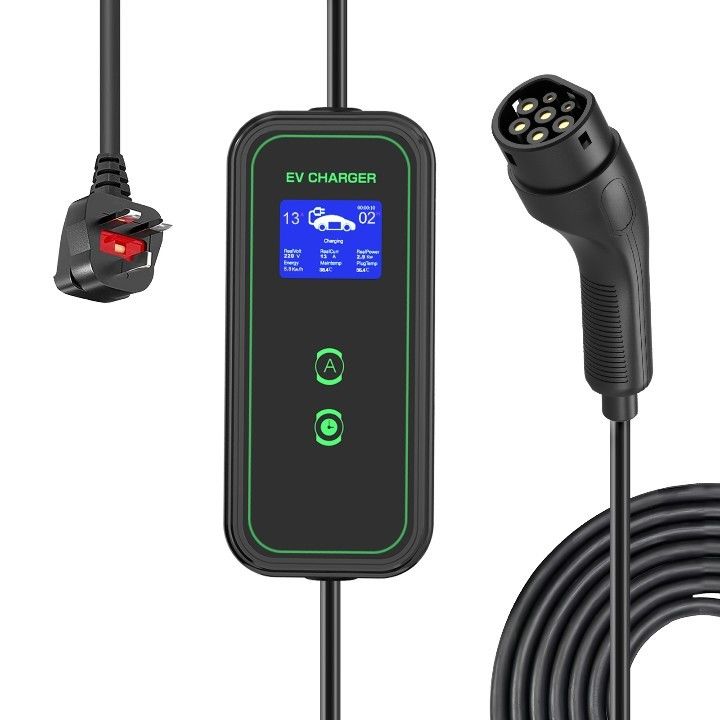 3.5KW 7KW 11KW europäische Standardsteckdose Typ2 Portable AC Ladekabel für Heimgebrauch Portable EV Ladegerät 7KW Tpe Jacket