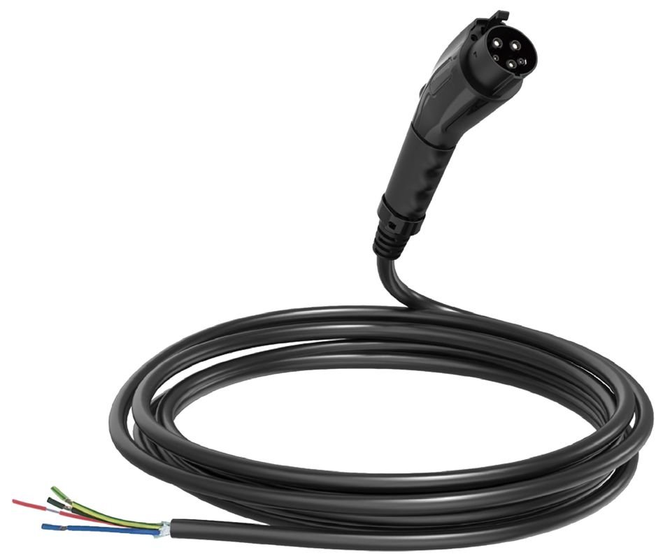 48A Strom 11kw Typ1 J1772 Tragbares EV-Ladekabel Stufe 2 J1772 Kabel zum Ladegerät für Fahrzeuge