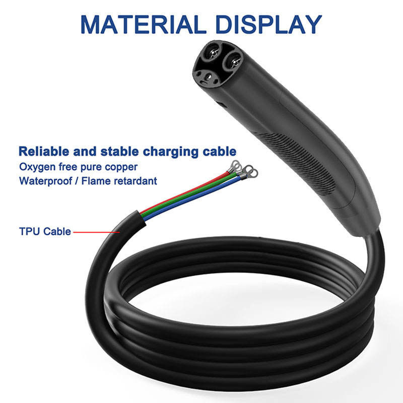 Tesla NACS Stecker 5M 7m 10m Kabel SAE J3400 Stecker-offene EV Ladegerät Kabel