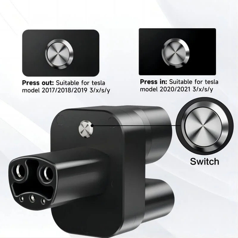 CCS2 zu Tesla Adapter Für Tesla, Auto Ladegerät EV Ladegerät Tesla CCS Combo 2 Adapter