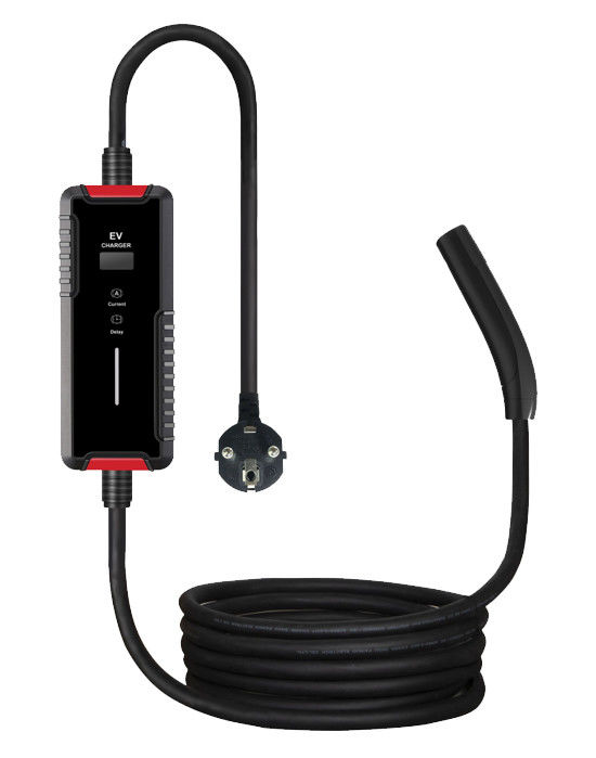 Smart Portable Tesla NACS EV Ladegerät 240V AC 16A/32A/40A SAE J3400 Heimat-Elektro-Auto-Ladegerät