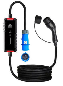 3.5KW 16A 7KW 32A Anschluss für Heimanwendungen Autolader Typ 2 Ac Ev Portable Charger