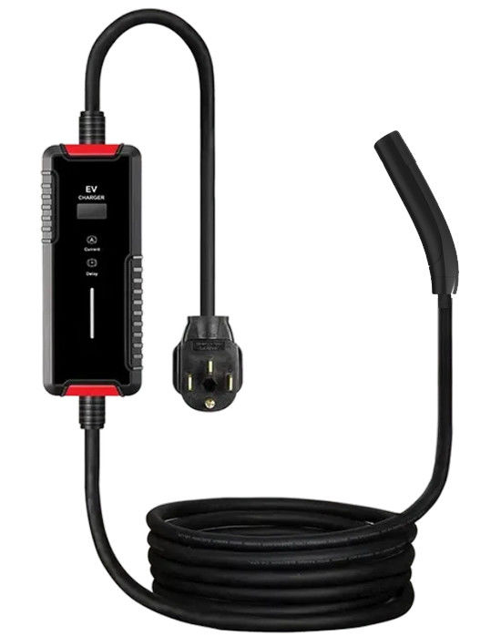 Tesla NACS Smart Portable Ev Ladegerät 240v Ac 16a 32a 40A Heimat-Elektro-Auto-Ladegerät