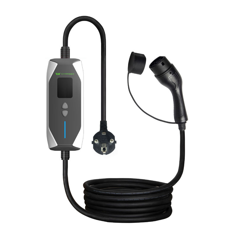 OEM ODM GBT 32A 7KW Trinkbare Elektroauto Schnellladegerät Außenladegerät 1 Phase Trinkbare EV Ladegerät mit 5M Kabel