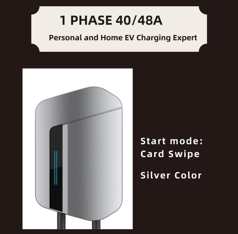 OEM ODM 9KW 11KW Typ 1 Für Tesla NACS EV Smart APP EV Auto EV Heimatladestation EV-Ladegerät