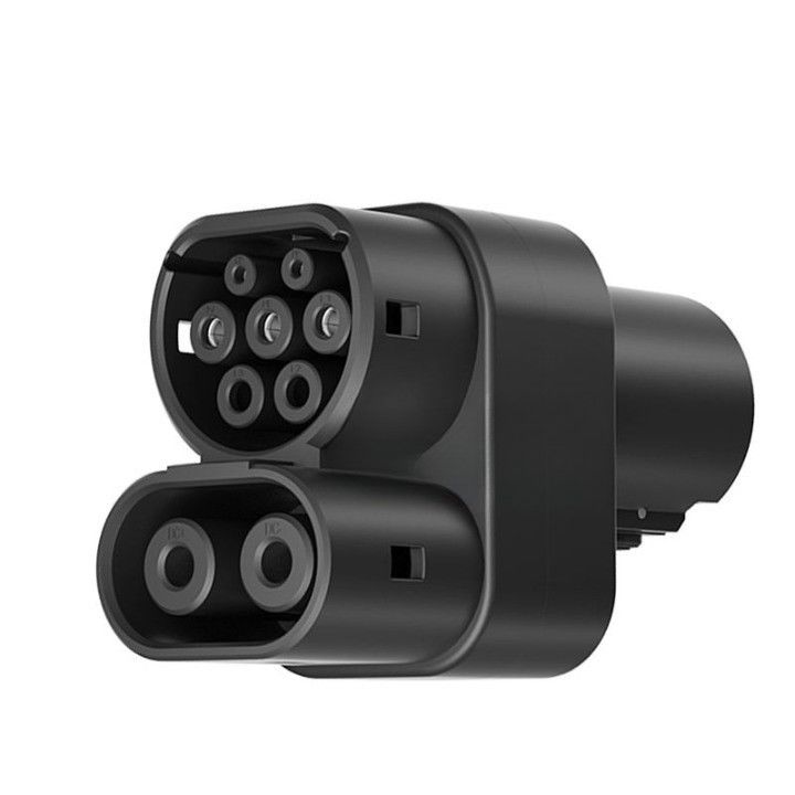 Tesla zu Ccs 2 Adapter 200A Elektrofahrzeug Dc Ev Autolader Steckverbinder Adapter