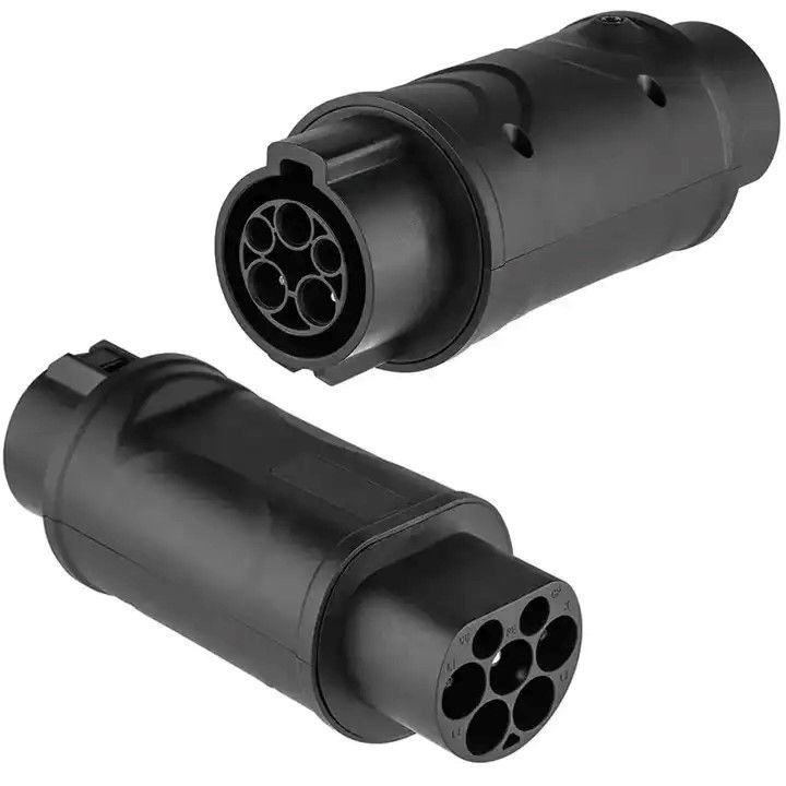 Ev-Adapter-Ladestelle Elektrofahrzeug J1772 32a Typ 1 Ev-Ladegerät J1772 zu GB/T-Adapter