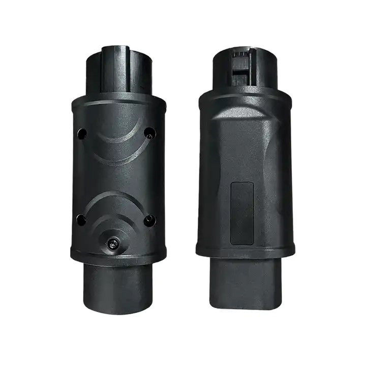 Ev-Adapter-Ladestelle Elektrofahrzeug J1772 32a Typ 1 Ev-Ladegerät J1772 zu GB/T-Adapter
