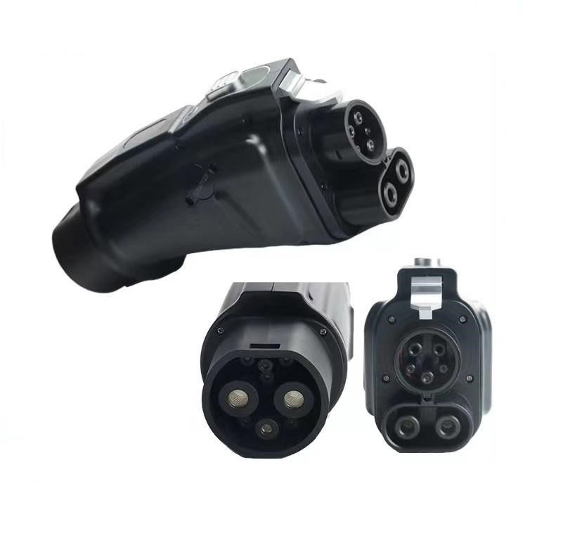 Gleichspannungs-EV-Ladegerät CCS1 zum GBT-Anschluss Ev Schnellladeanschluss 200a DC-Combo-Adapter