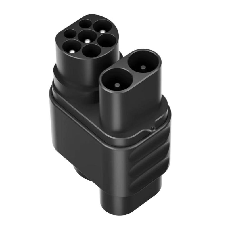 Fabrik-direkte 200 kW Gleichstrom-Ladadapter CCS2 zu CCS1 EV-Anschluss schnelles Laden CCS2 zu CCS1 Adapter