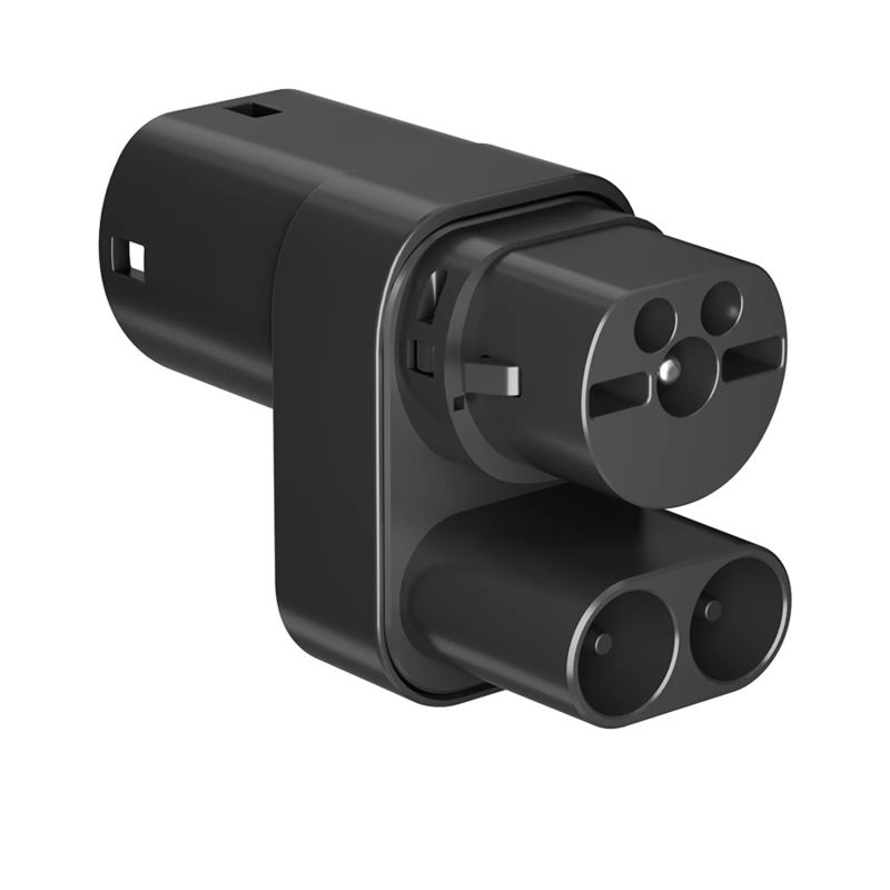 Ev Adapter Ladegerät Adapter Elektrofahrzeug Ladevorrichtung TPC CCS2 TO Type2 Für Tesla Modell 3/s/x/y