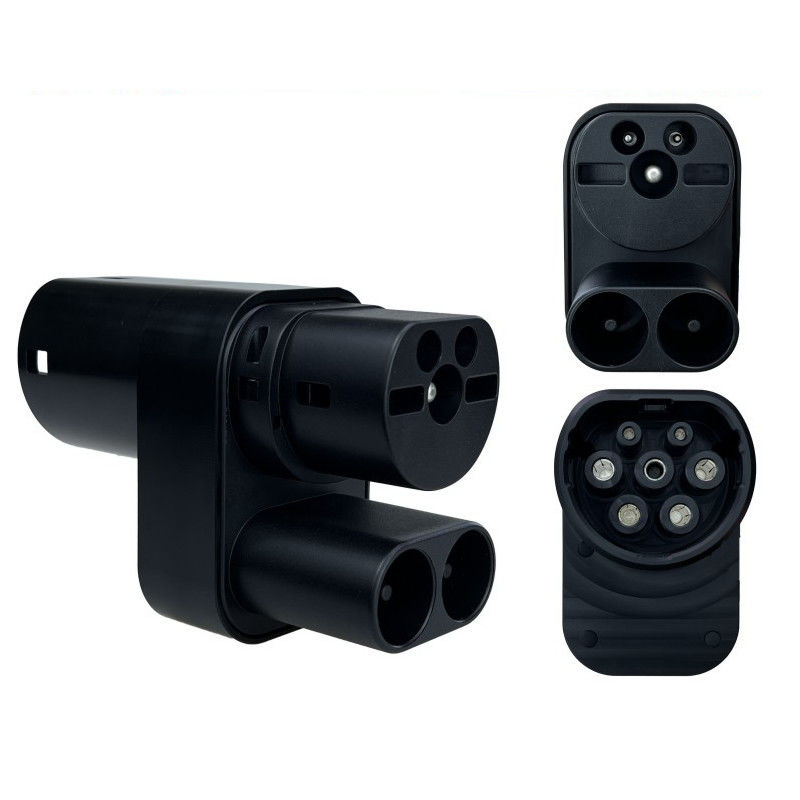 Ev Adapter Ladegerät Adapter Elektrofahrzeug Ladevorrichtung TPC CCS2 TO Type2 Für Tesla Modell 3/s/x/y