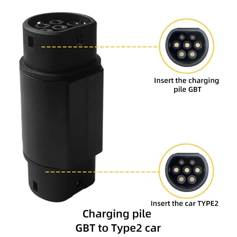 GBT-Typ2 IEC 62196 EV-Adapter 200A max Ev-Ladekontakt GBT-Typ2