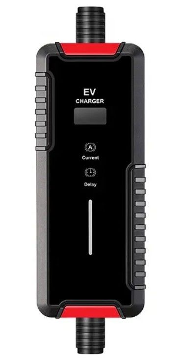 Hochwertiges elektrisches Schnellladegerät Typ 2 8-32a tragbares Ladegerät mit Bildschirmverstellbarkeit