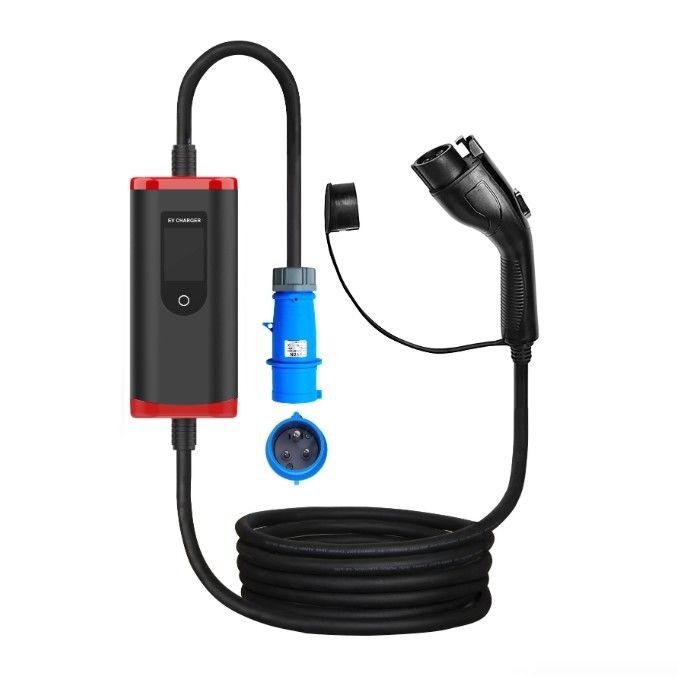 Fabrik 8a-32a Verstellbares SAE J1772 TYPE1 Schnelles Ladegerät für Elektroautos